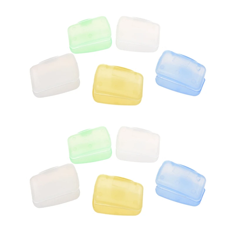 

HOT SALE 10Pcs Travel Portable Toothbrush Head Covers Case Protective Preventing Molar