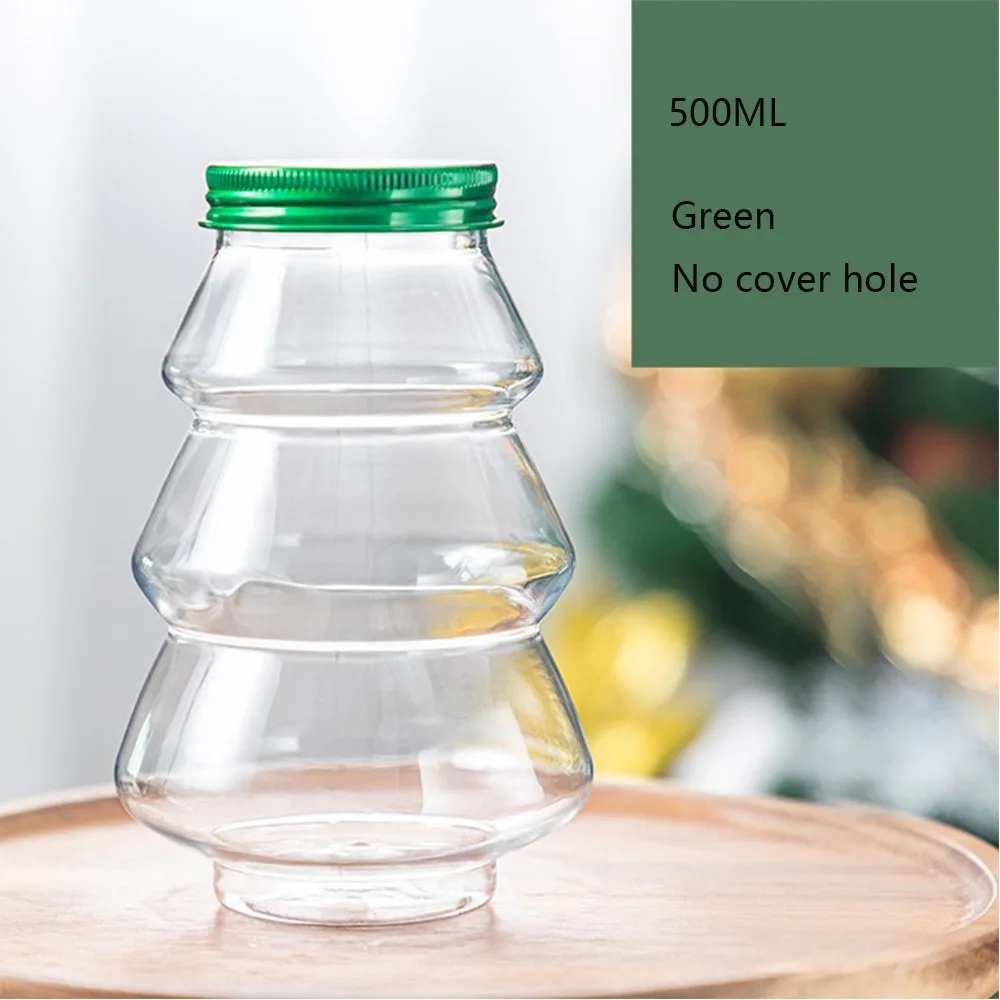 

Банки для конфет в форме елки PET