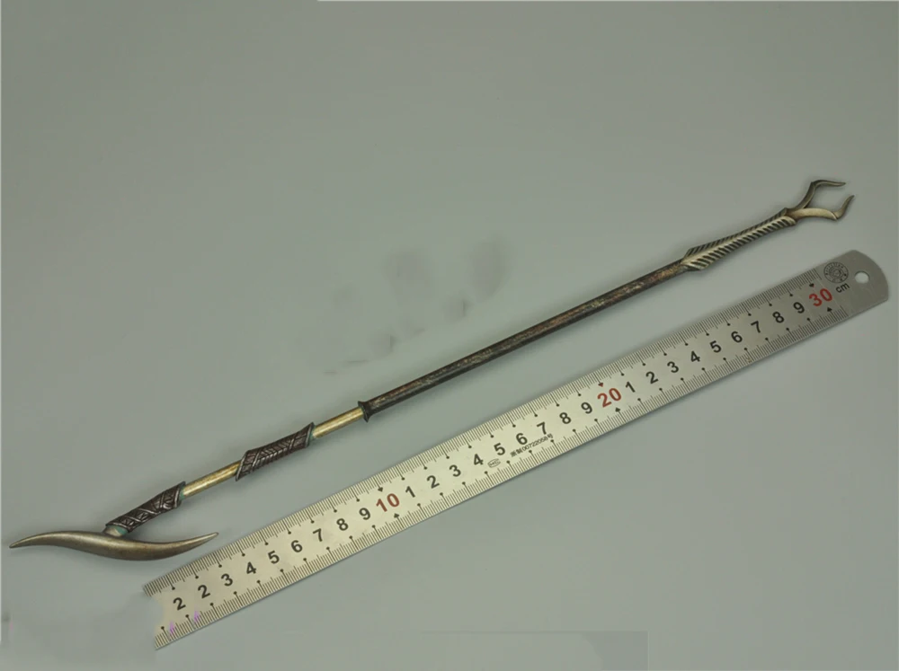 

Модель оружия TBLeague 1/6, скипетр из ПВХ материала, модель PL2021-174 B, Серебряный бог солнца, версия Для 12-дюймового тела, аксессуары для кукол