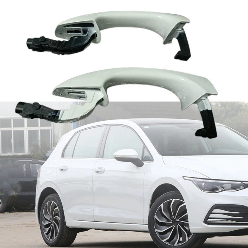 2 шт. передние левые и правые наружные дверные ручки Kessy 5G0837205Q 5G0837206Q для гольфа