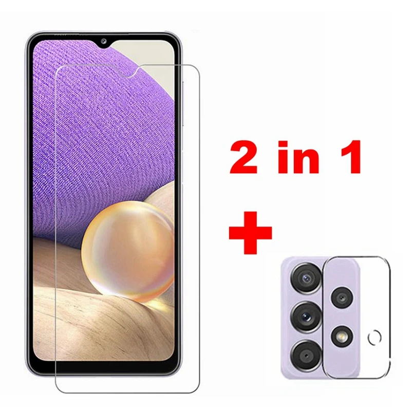 

Защитная пленка для экрана 2 в 1, закаленное стекло для Samsung GALAXY A33 5G A 33 33A A336E A336B A336B/DS A336M A336E/DS, объектив камеры