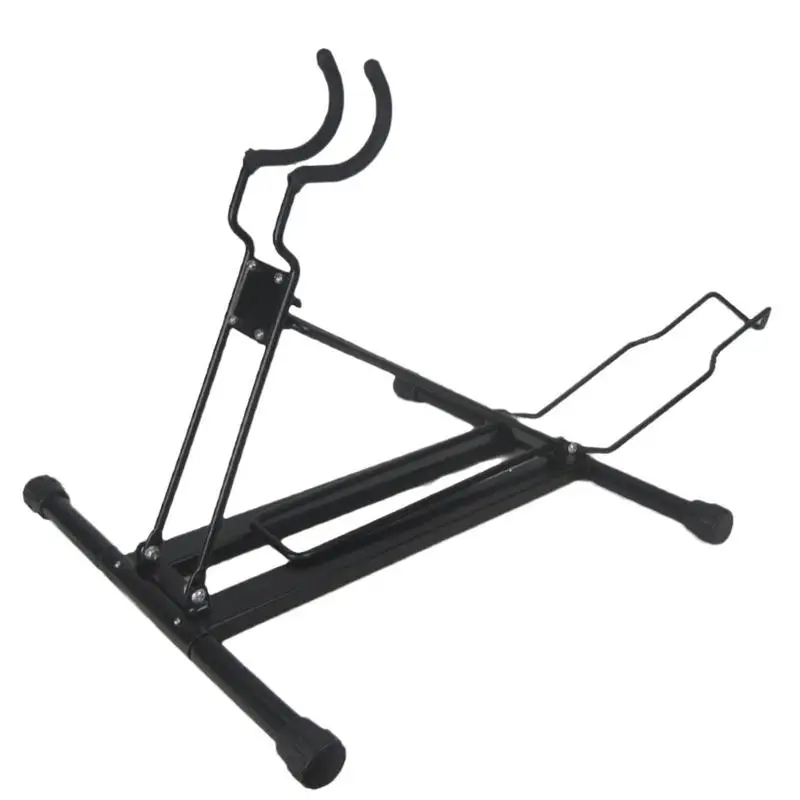 

Mountain Bike Rack Foldable Bike Parking Stand Outdoor Cycling Accessories For Indoor Bike Storage Bike Display And Bike Repair