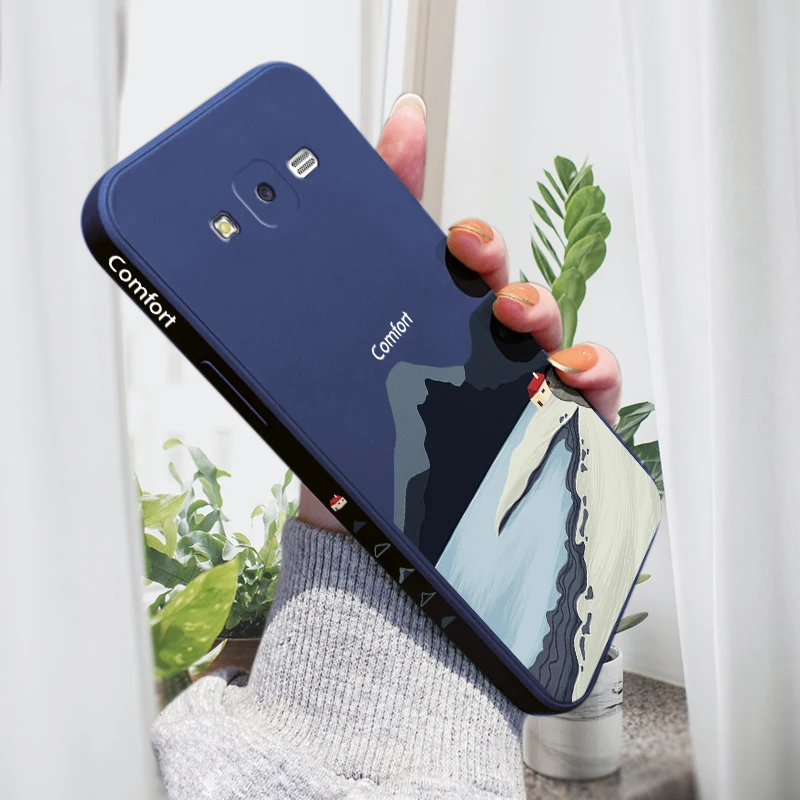 

Liquid Silicone Case for Samsung Galaxy J7 Plus J4 J5 J6 Core Prime Pro 2015 2017 2018 J4+ J6+ J730 Mobile Phones Cover Capa