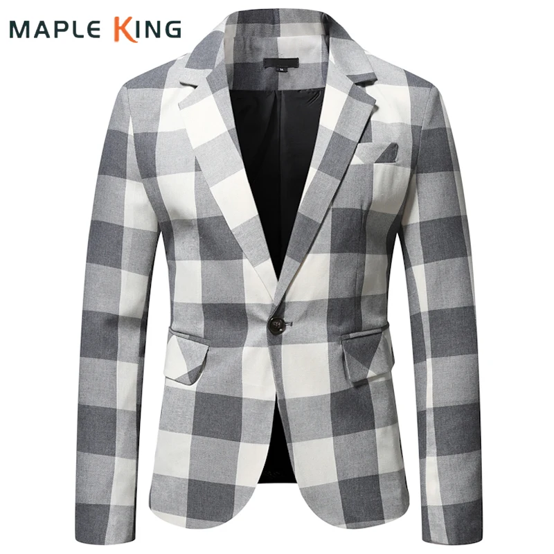 

Men Tuxedoes For Wedding Elegant Plaid Suits Jackets 2022 Vintage Plaid Business Veste Homme Mariage Blazers Mens Costume Homme