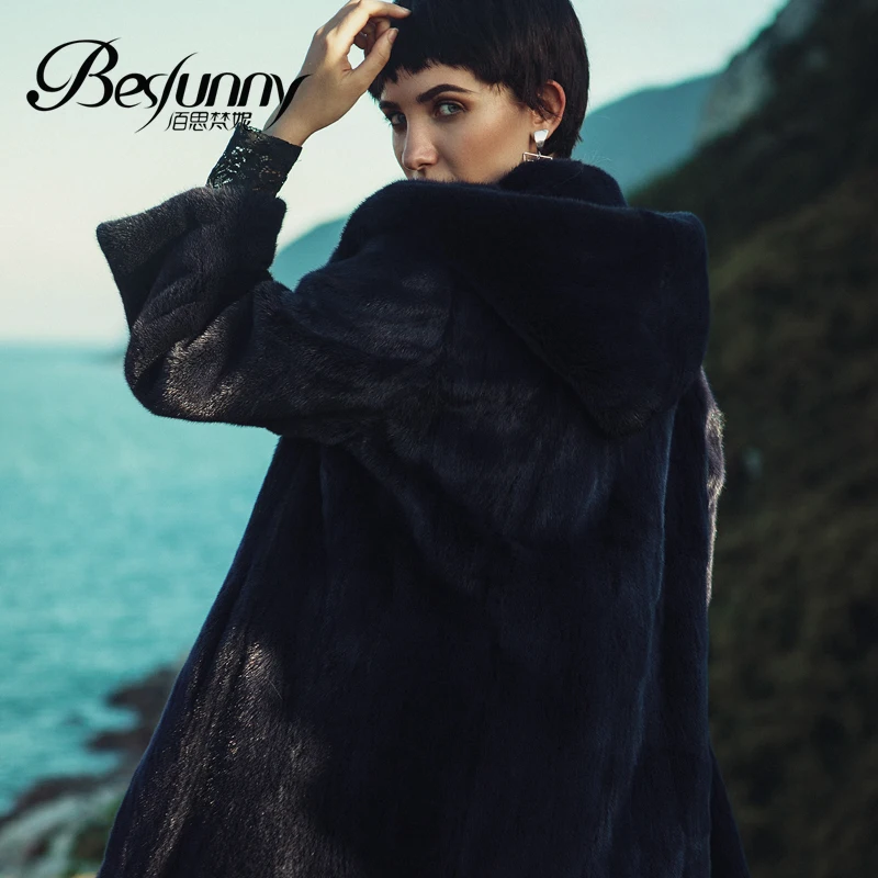 Special Offer Super Hot Winter Women's Coat Coats Fur Mink Fur Thick Winter High Street Other Slim Real Fur Women's Teddy Coat