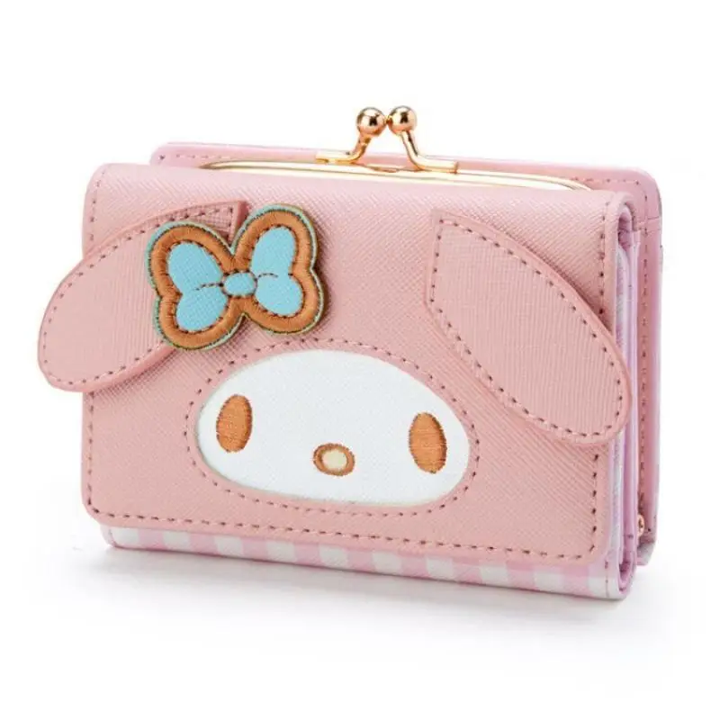 Sanrio Hello Kitty's кошелек Kawaii Pompompurin Melody Kuromi сумка повседневный модный из