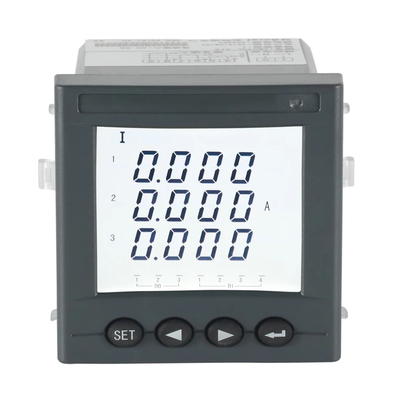 

Acrel AMC72L-E4/KC 3 Phase 380v Digital LCD Multifunction Electric Power Kwh Meter rs485 Modbus-rtu CT Connection