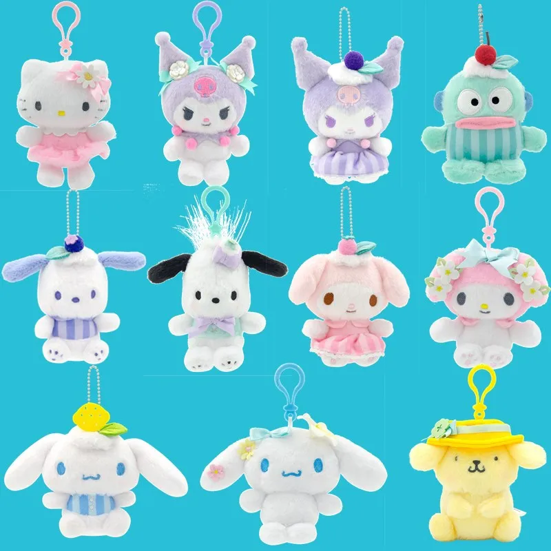 Подлинная подвеска Sanrio с персонажем цветочной серии Hello Kitty украшение My Melody милый