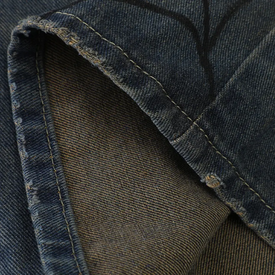 Y2K Women Streetwear Breeches Spider Cobweb Korean Harajuku Denim Hip Hop Short Pants Grunge Bermudas Jeans Shorts Men Clothes