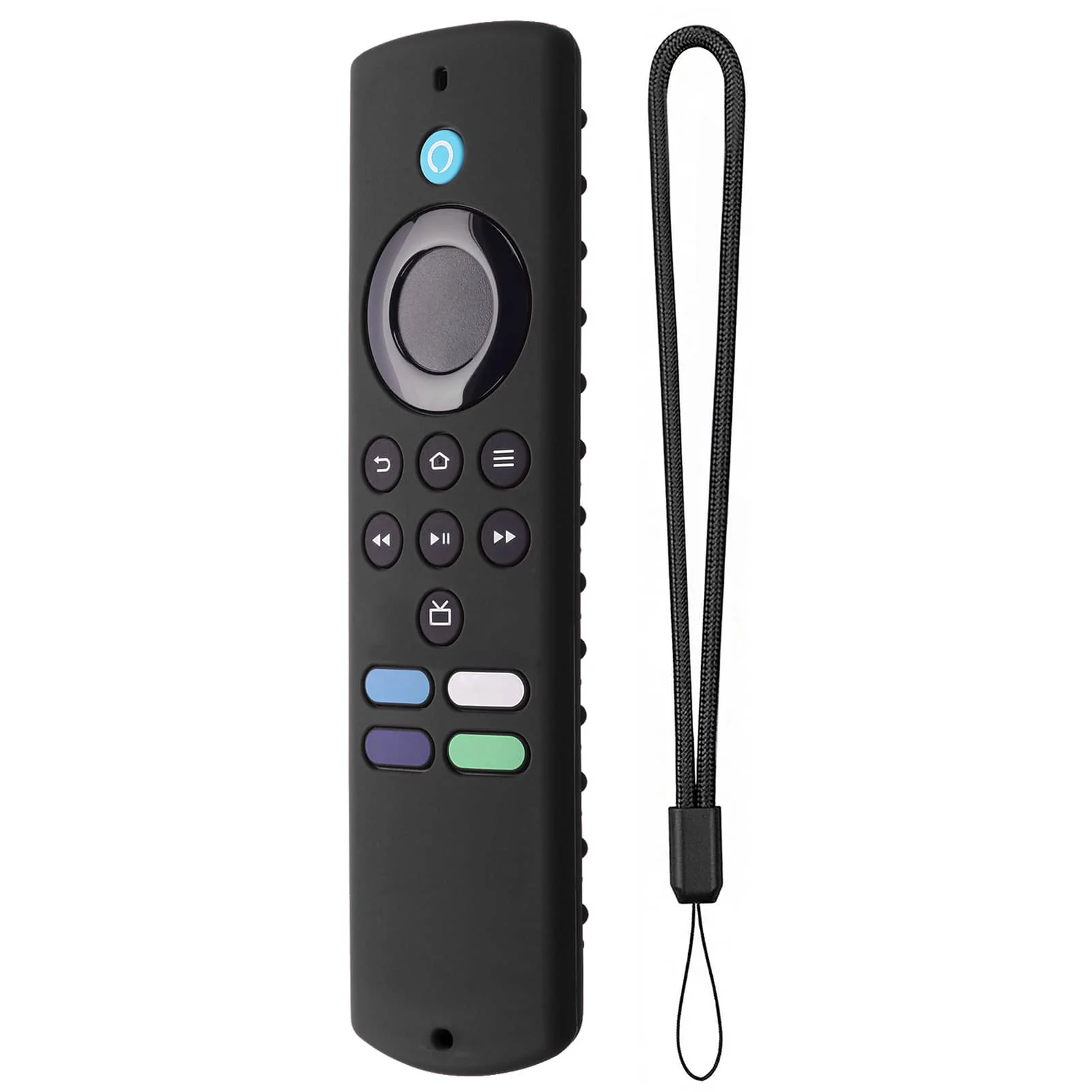 

Remote Cover Replacement For Fire-TV Stick Lite 2021 Anti-Slip Silicone Protective Case Protective Cover Case For Fire-TV Stick