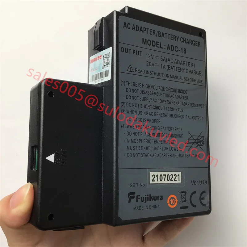 New Original ADC-18 AC Adapter for FSM-70S FSM-80S FSM-70R 19S FSM-62S 19S+ 70S+ 70R+ Fiber Fusion Splicer Battery Charger