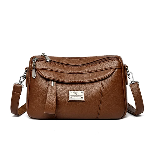 Дизайнерские сумки на плечо из мягкой искусственной кожи высшего качества для женщин, женские сумки, сумки через плечо, женские кошельки, сумки