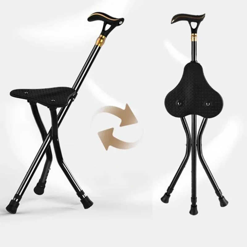 Сверхлегкий табурет для ходьбы портативный твердый туристический пожилых людей