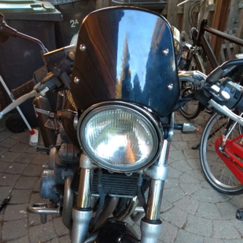 Ветрозащитный экран на лобовое стекло мотоцикла 5-7 дюймов