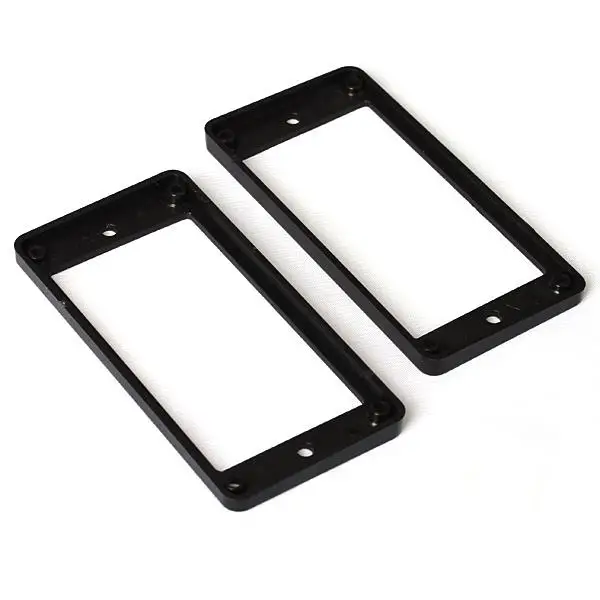 Набор из 2 кольц звукоснимателей хамбакера черная рамка для электрогитары LP