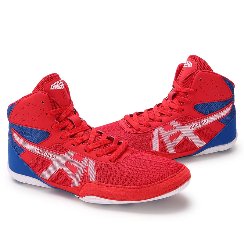 

Новые ботинки для борьбы, мужские и женские ботинки, противоскользящая обувь для борьбы, Высококачественные Боксерские кроссовки