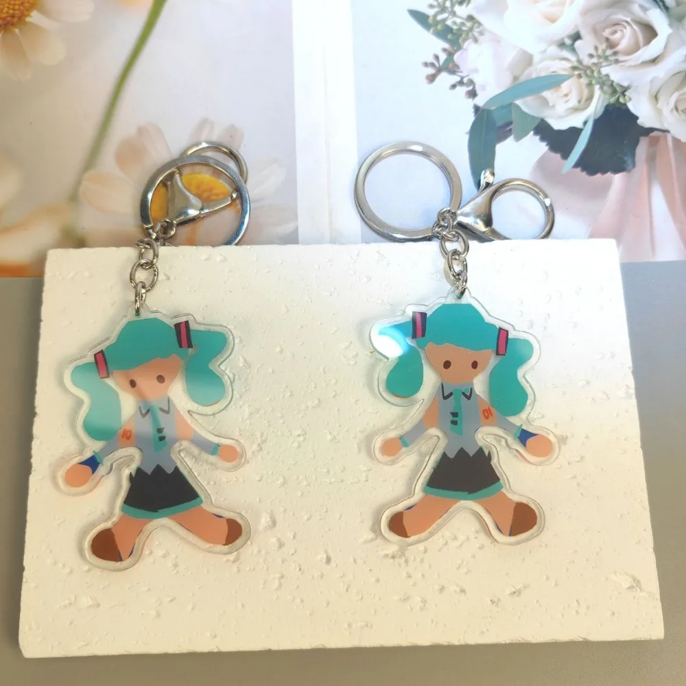 Новая пряжка для ключей Hatsune Miku Project Diva аниме периферийные устройства милая