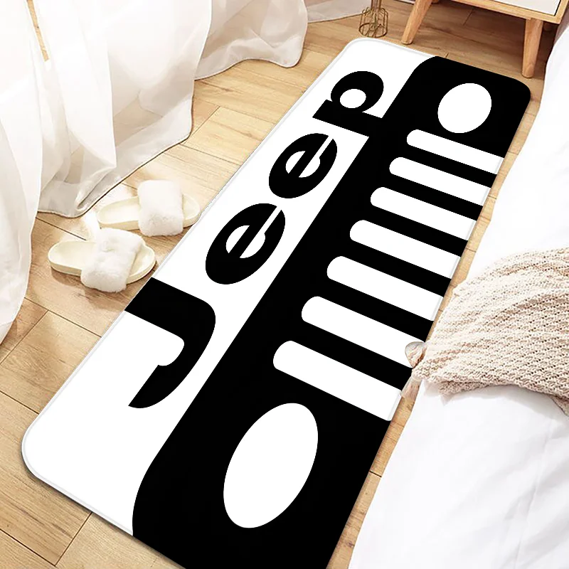 Door Mat Entrance Non-slip Doormat J-J-Jeeps Washable Kitchen Carpet Living Room Hallway Rugs Bathroom Bath Mats
