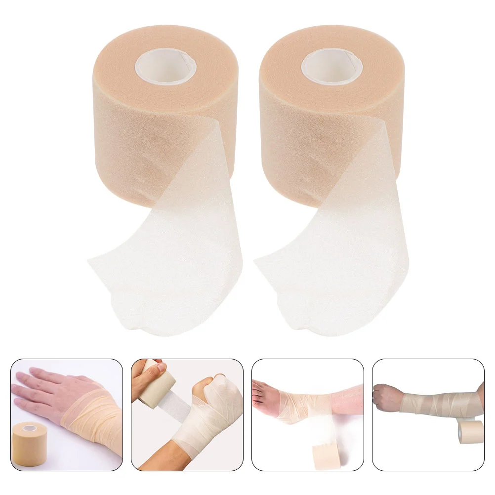 

Tape Bandagesponge Athletic Wrap Ankle Adhesive Self Underwrap Tapes Elastic Cohesive Sticky Adherent Wrists Knee Aid First
