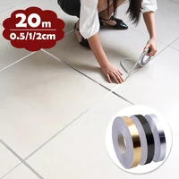 20m home decoration tile gap tape self adhesive tape floor wall seam sealant ceiling waterproof decorative sealing sticker decal