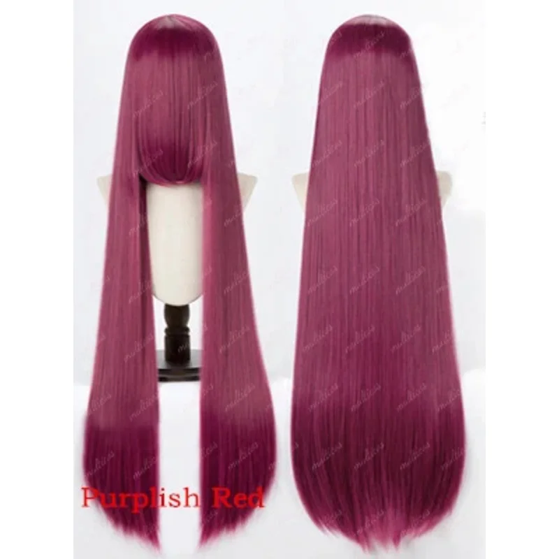 24 цвета 100 см длинный прямой парик для косплея термостойкие синтетические волосы