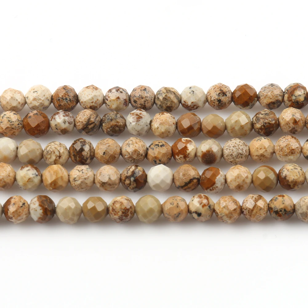 Оптовая продажа бусины-разделители геометрической формы с огранкой из яшмы для