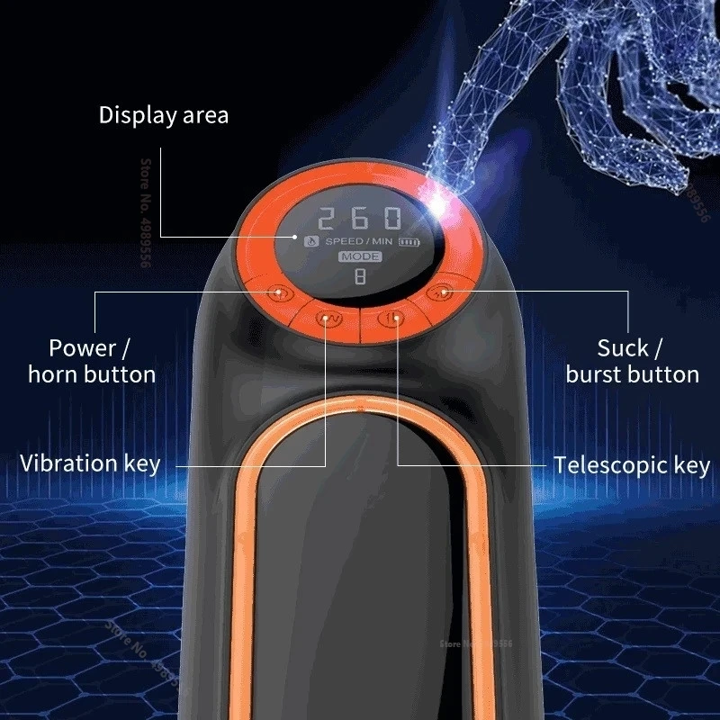 Секс-игрушки Киска Автоматический мужской мастубатор Самоходный мастурбатор Sexa