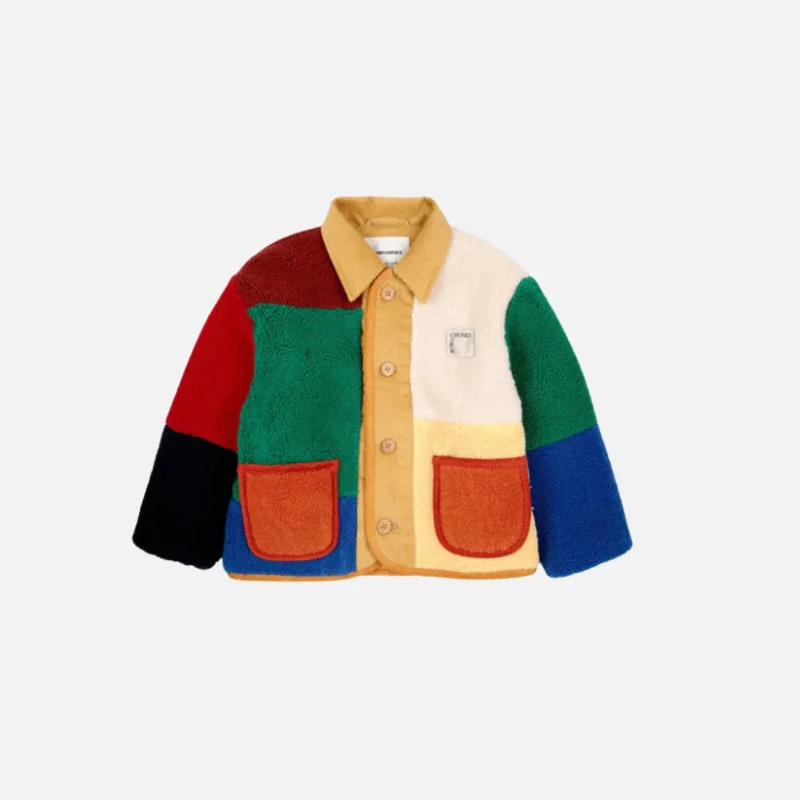 Осень/Зима 2024 новинка хлопковая стеганая куртка для мальчиков и девочек жилет