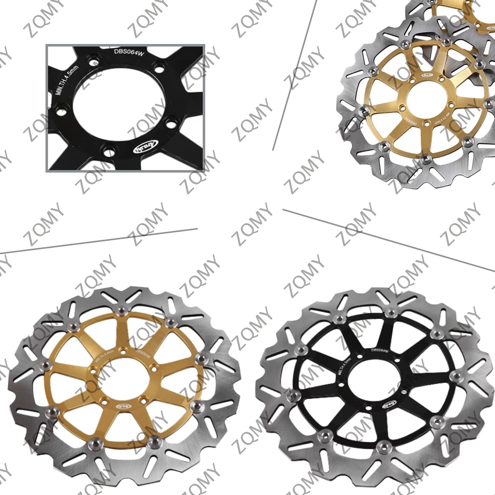 Для Ducati 749 Dark R S 848 998 Monster S4R Testastretta Tricolore 999 Biposto Xerox Роторы переднего тормозного