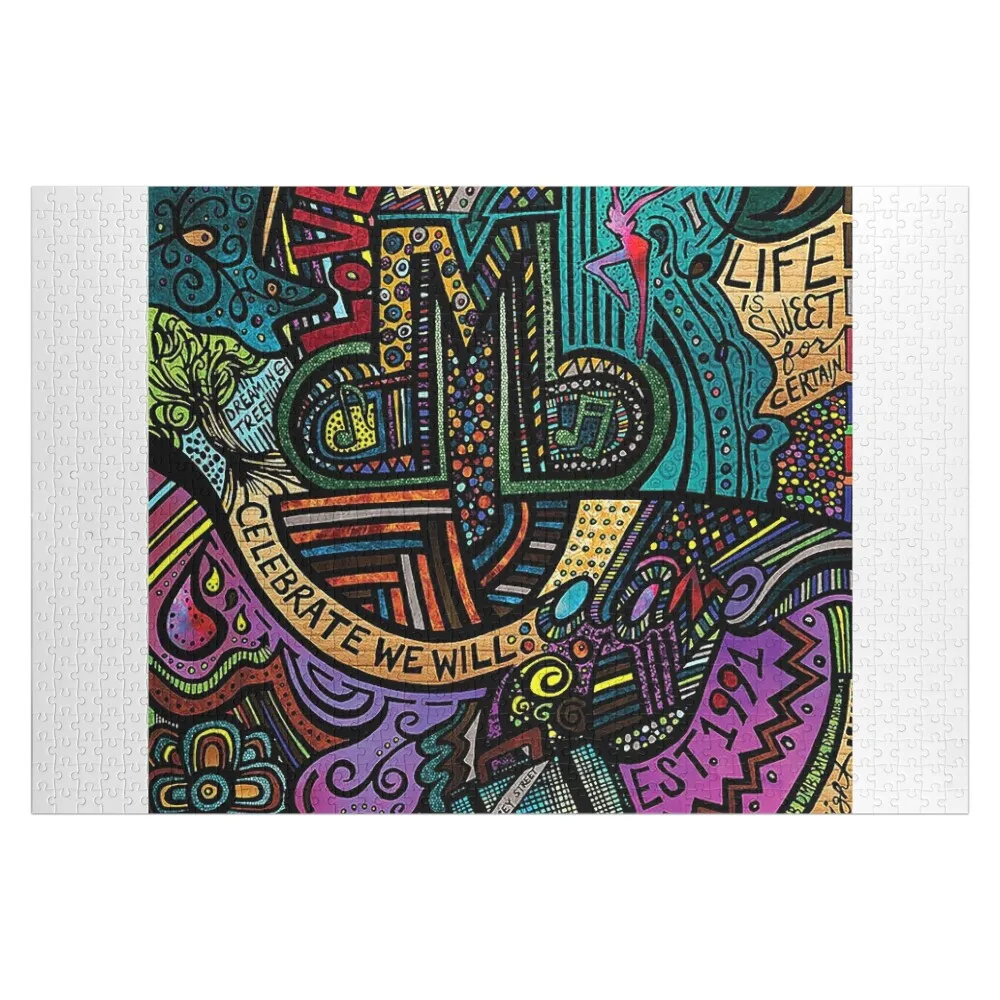 Празднуйте пазл с фотографией на заказ деревянный для взрослых