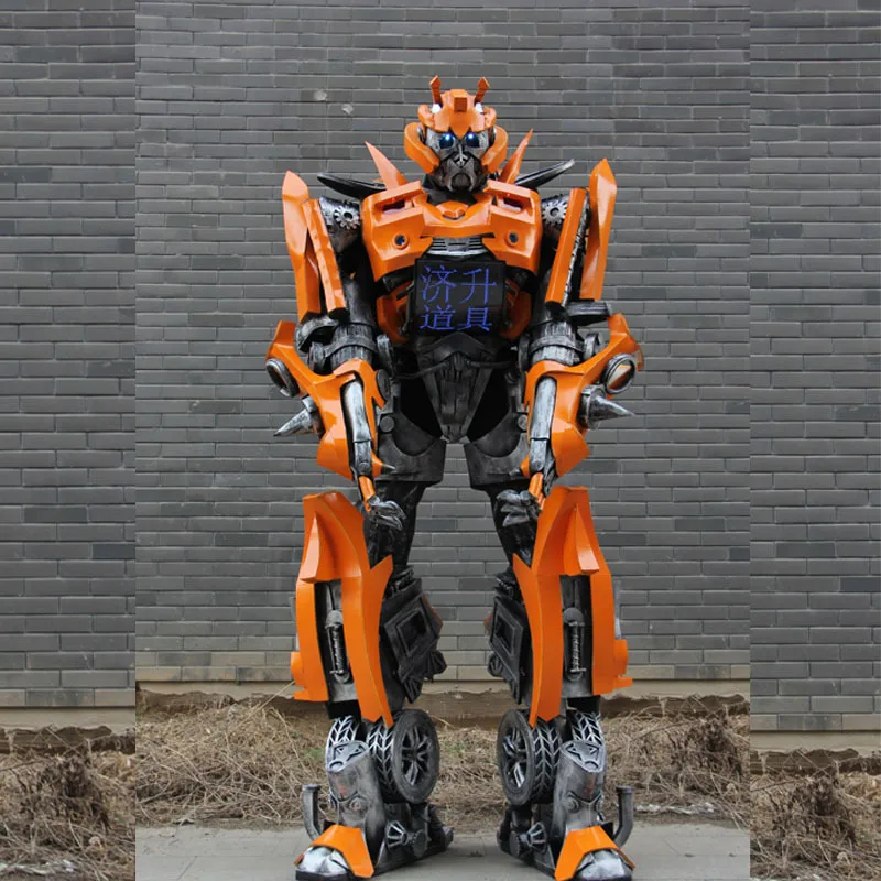 

Cosplay светодиодный носимый костюм шмеля робот для взрослых Коллекционная модель игрушки рождественские подарки