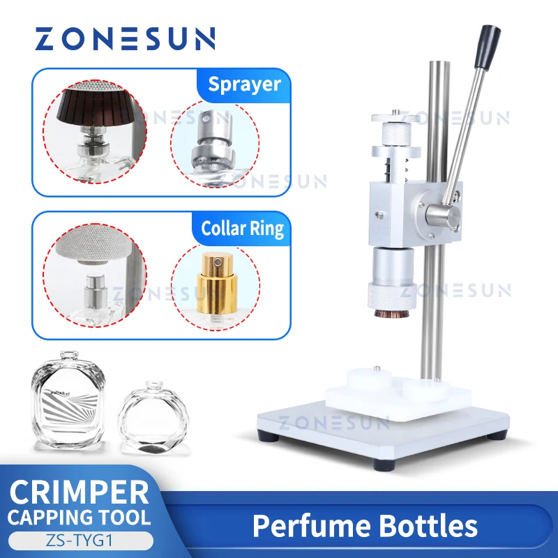 

ZONESUN, устройство для обжима духов, настольное устройство для прессования распылителей, устройство для герметизации бутылок