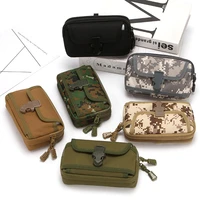 Military Waist Phone Bag Molle Pouch Nylon Tactical Belt Men Waist Pack Outdoor Travel Purse Packet EDC Bag Hunting Accessories