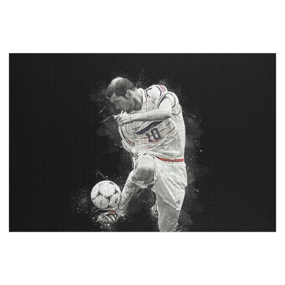 Zinédine Zidane 1. # 030422 Пазл с фотографией рождественские подарки деревянное имя