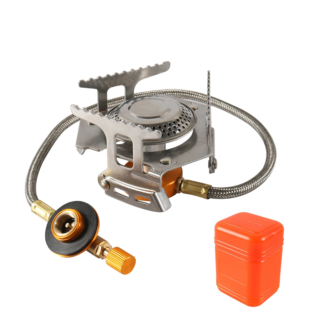 

Mini Portable Stove Folded Stainless Steel Cooking Gadgets Burner Supplies Activities Backpacking Stoves Accessories