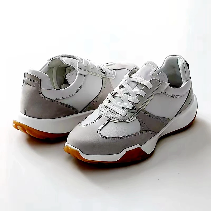 Golf Shoes Men's Forrest Gump Shoes Retro Running Shoes Golf Shoes TPU Sole Non-Slip Anti-Shock Strong Grip Men's Sports Shoes