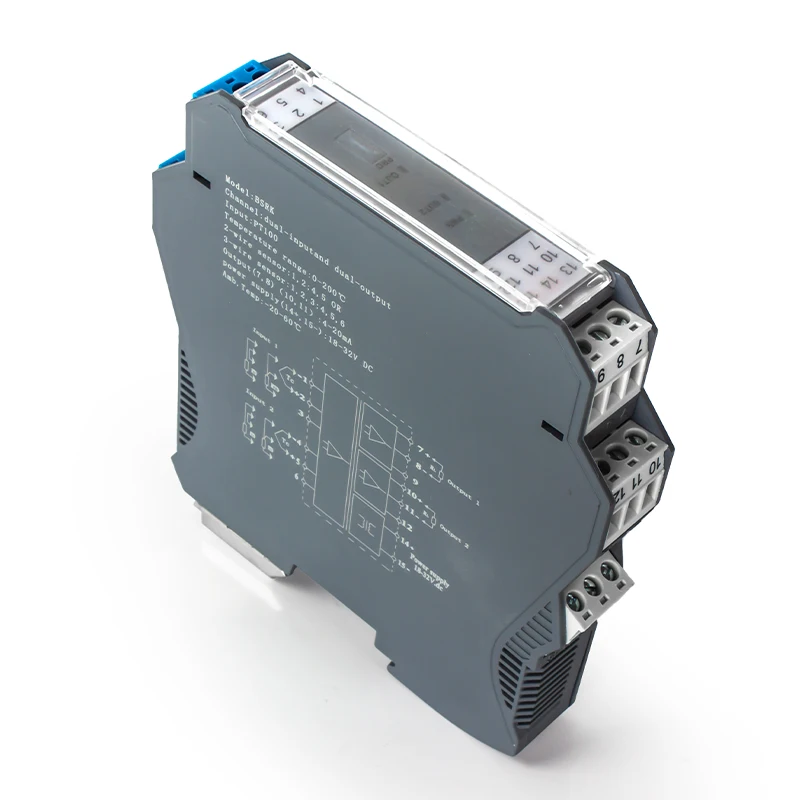 Датчик температуры PT100 0-100 ℃ 0-200 -50-200 RTD Преобразователь сигнала 4-20 мА 0-10 В 0-5 RS485