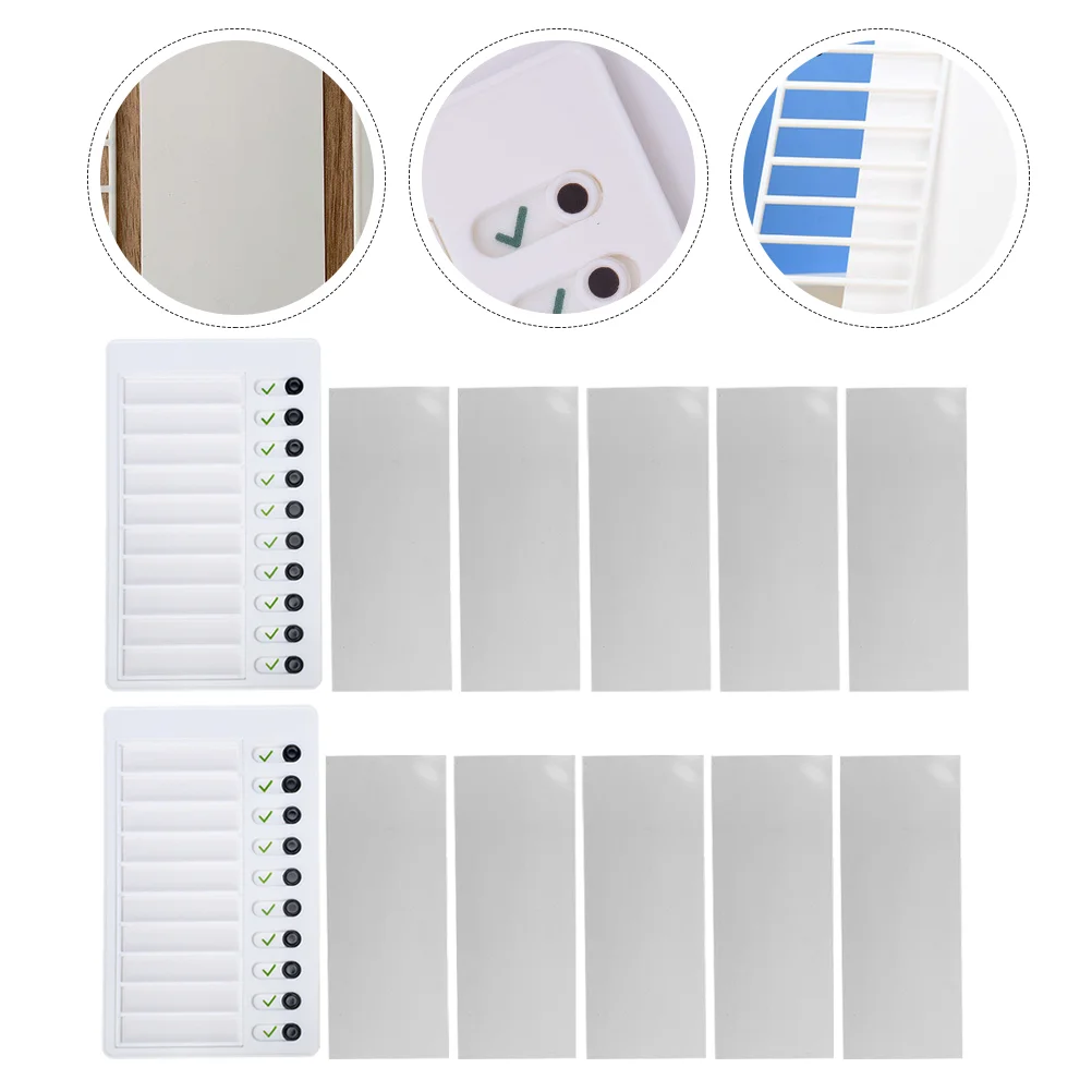 

Self-discipline Checker Trackers Kids Household Reminder Chart Note Board Prizes Rewards Abs Convenient Chore Child Utensils