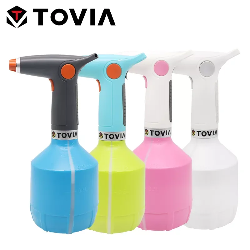 

Автоматический поливочный распылитель T TOVIA, электрический садовый распылитель на 1 л с регулируемым потоком, перезаряжаемая Бытовая уборка