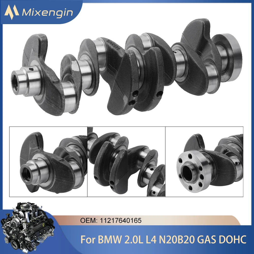Фото Автозапчасти двигателя Коленчатый вал для BMW N20B20 2,0 L L4 GAS 125i 220i 228i 320i 328i 520i 528i X1 X3 X4 X5 Z4 11217640165   2010-2018 №1