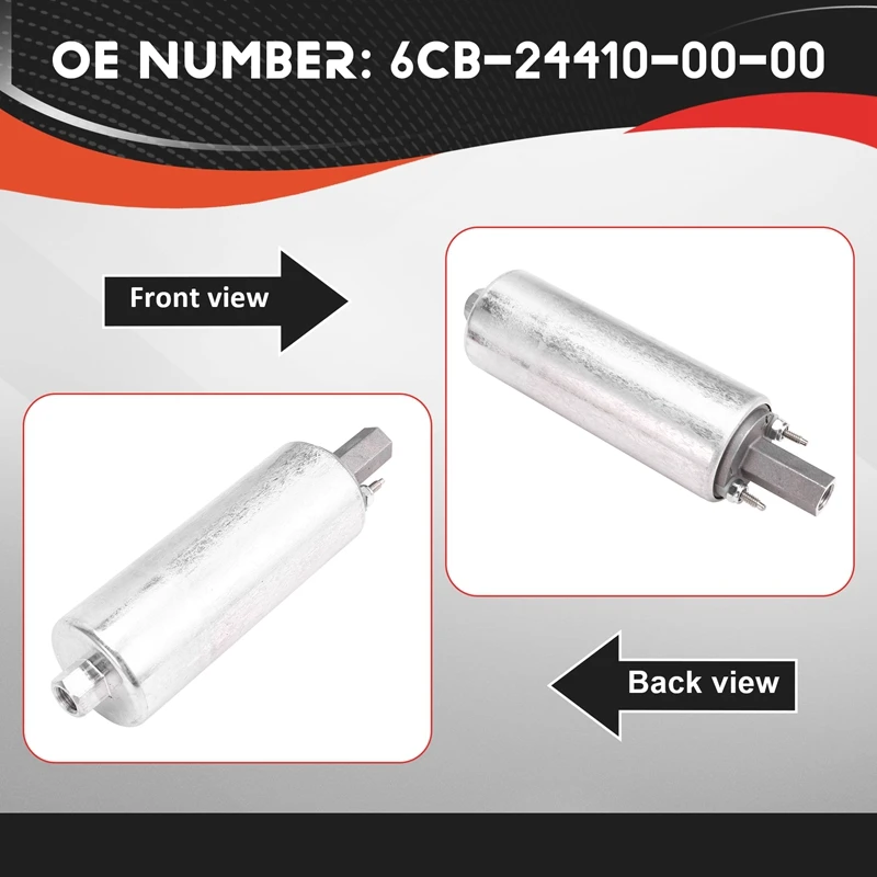 6CB-24410-00-00 Топливный насос для двигателя Yamaha XF450 450 л.с. 6GR-24410-01-00