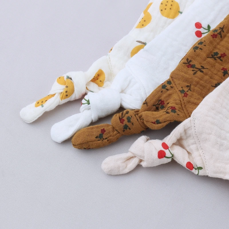 Мягкий хлопковый детский нагрудник фаршированная кукла-кролик успокаивающее