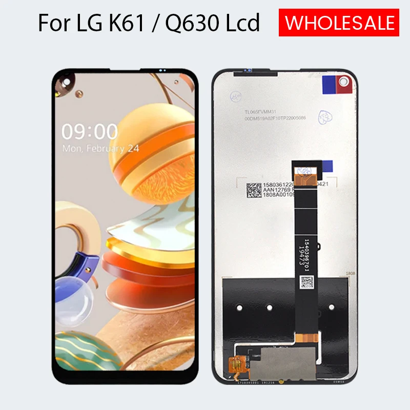 

6.53 Inch Q630 Display For LG K61 Lcd Touch Screen Digitizer Assembly LMQ630EAW LM-Q630EAW LM-Q630 Display With Tools Brand New