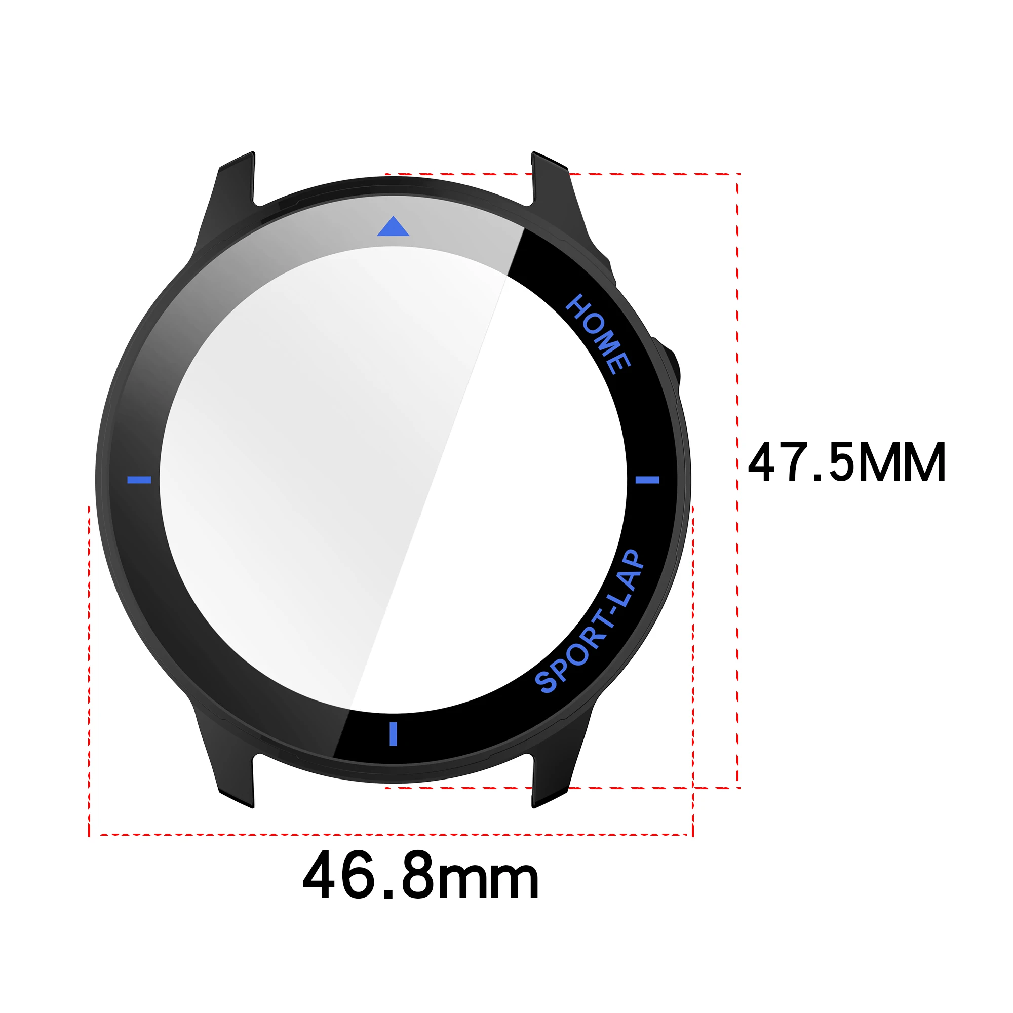Фото Чехол для Huawei Watch GT Runner 2 с HD-стеклом, защитный чехол от падений, аксессуары для Huawei Watch GT Runner 2, защитный бампер №3