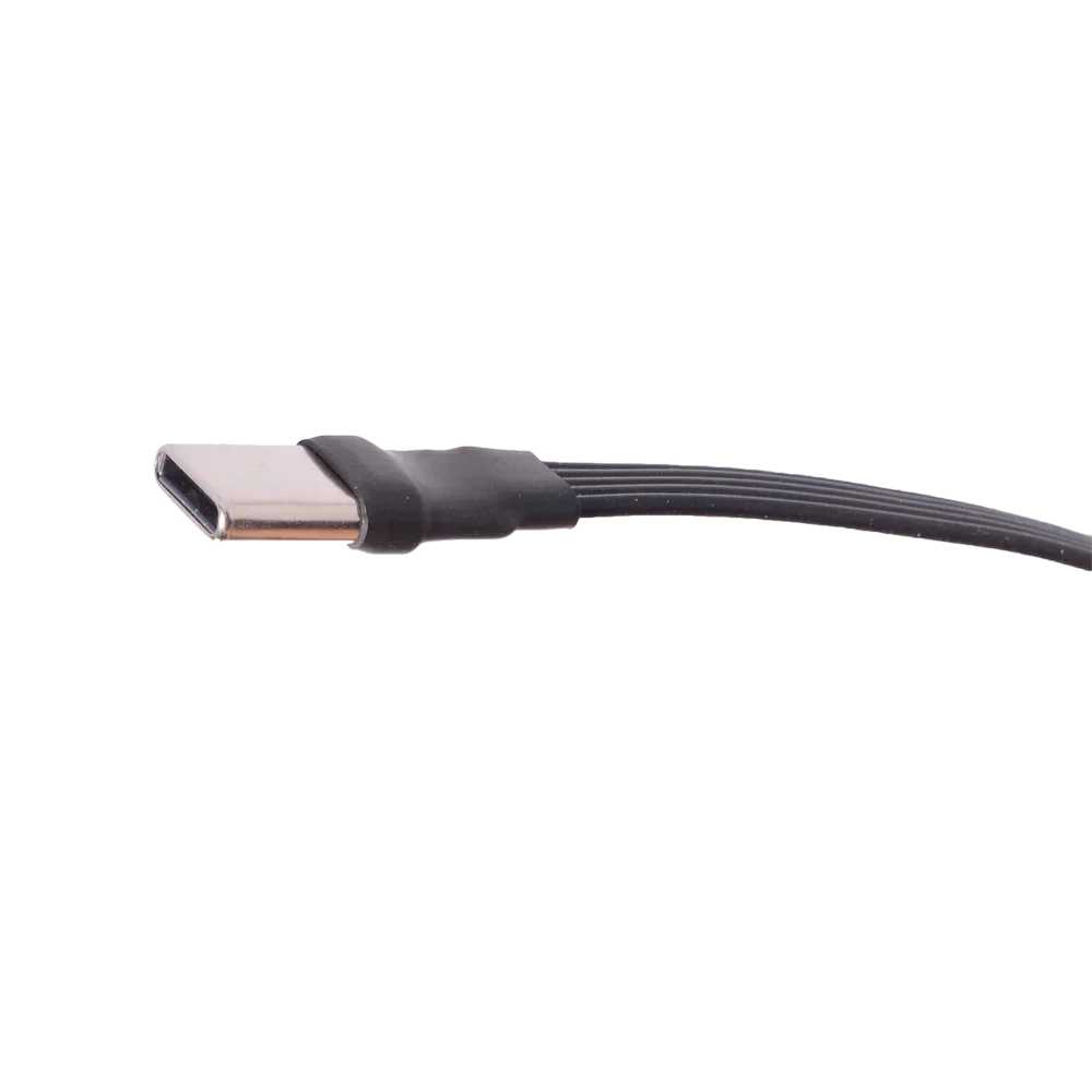 Плоский кабель USB 2.0 Type-C 10 см 20 30 удлинительный FPC USB-C вверх/вниз 90 ° Угловые вилки