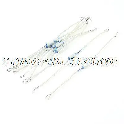

10 Pcs 250V 10A 185 Celsius Fuses Replacing 17cm Long for Electric Rice Cooker