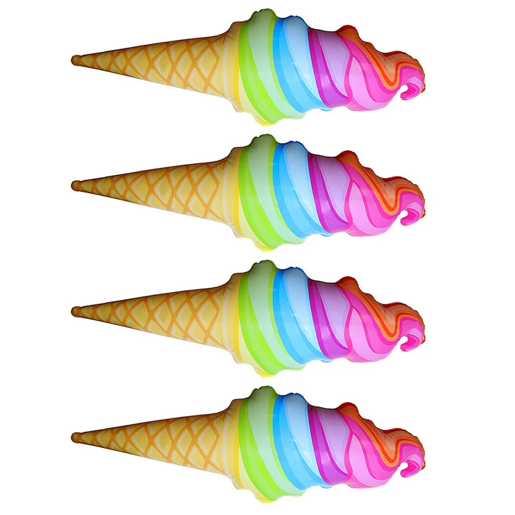 

Ice Cream Party Decorations Aerated Kids Summer Toys Lovely Swimming Pool Floats