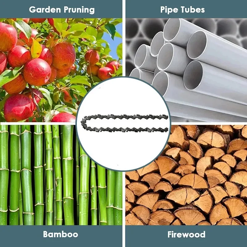 Цепь для электропилы цепь диаметром 16/18/20 дюймов бензопилы закругленный угол