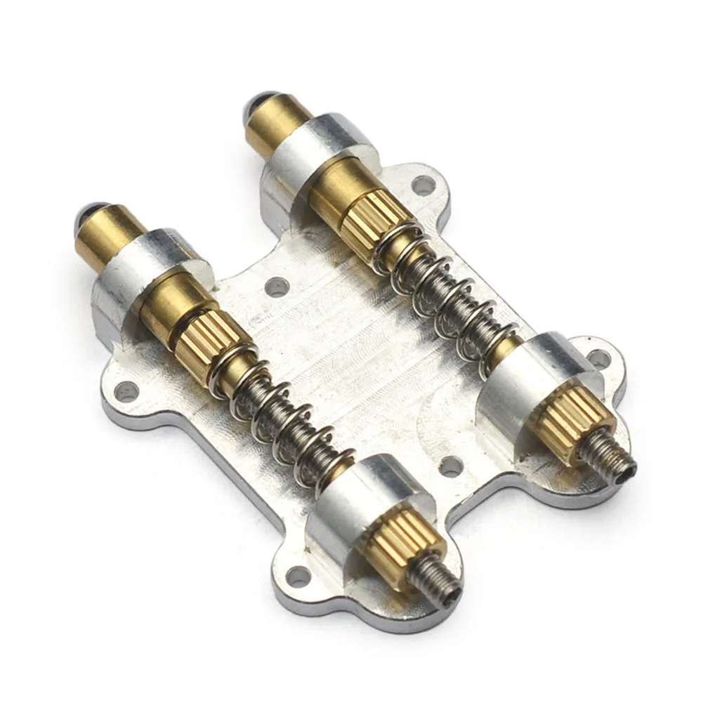

Electric Guitar Tremolo System Tremolo System 1 PC Double Tremolo Bridge Guitar Brass Stabilizer Stopper Device
