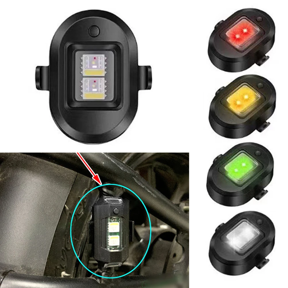 

Motorcycle Bicycle Tail Light Magnetic Strobe Safety Emergency Light Warning For Electric Vehicles Motorcycle Ship Strobe Light